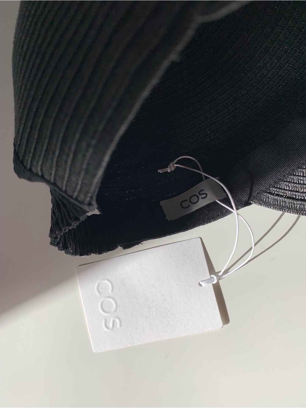 COS Raffia Woven Sun Cap - Picture 7 of 8